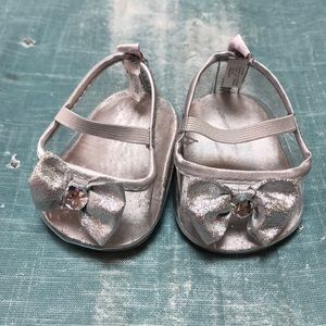 Build a bear clear heel shoes